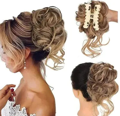 SwirlSensation Hair Bun