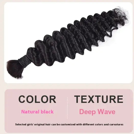 Deep Wave Women's Hair Extension Hair Bulk