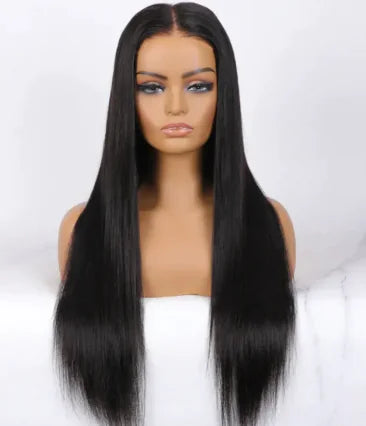 No Glue HD Lace Pre Cut Straight Lace Front Wig