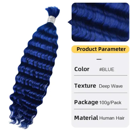 Deep Wave Women's Hair Extension Hair Bulk